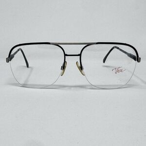 Vintage Viva Micro Flex 2002 R-F BK Eyeglass Frames 56-18 Italy New Old Stock